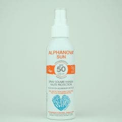 Spray solaire familiale haute protection SPF50+ Bio 150g Sun Alphanova