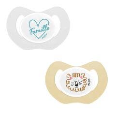 Dodie Sucette Physiologique En Silicone Collection Animaux 0-2 Mois 0-2 Mois Dodie