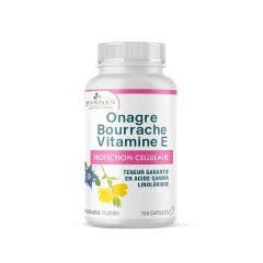 Onagre Bourrache Vitamine E 150 Capsules 3 Chênes