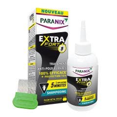 Shampoo Extra Forte + Pettine 200ml+ Pettine in metallo incluso Paranix
