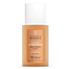Gouttes Autobronzantes Bio 35 ml Soins Solaires Visage et corps Laboratoires De Biarritz