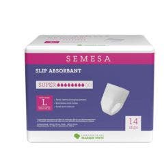 Slip absorbant Super taille L x14 Semesa Marque Verte