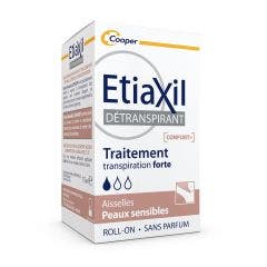 Confort+ Aisselles 15ml Detranspirant Peaux Sensibles Etiaxil