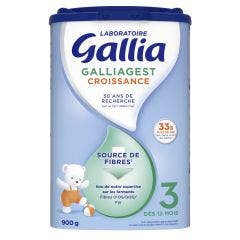 Premium 3 Latte di crescita in polvere 800 g Galliagest 12 mesi-3 anni Gallia