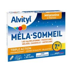 Mela-sommeil 30 Comprimes 30 gélules Alvityl