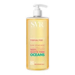 Olio Detergente Emolliente 1L Topialyse Peaux Sensibles Svr