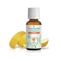 Huile Essentielle Citron Bio 10ml Huiles Essentielles Puressentiel