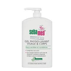 Gel fisioterapico per viso e corpo 1L Pelle secca e sensibile Sebamed