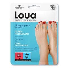 Masque en tissu Pieds Ultra-Hydratant x1 peaux très séches Loua