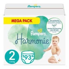Pannolini Taglia 2 - 93 pezzi Harmonie 4-8kg Pampers