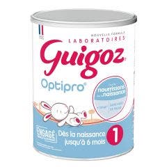 Latte in polvere 0-6 Mesi 800g Optipro 0-6 Mois Guigoz