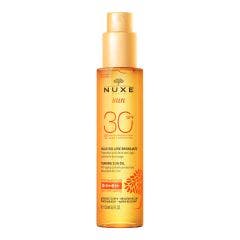Olio solare abbronzante Viso e Corpo Spf30 150ml 150ml Sun Nuxe