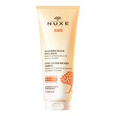 Shampooing Douche Hydratant Apres-soleil Sun Corps Et Cheveux 200ml Sun Corps Et Cheveux Nuxe