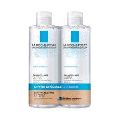 Acqua Micellare Ultra Pelle sensibile 2x400ml Toilette Physiologique Peaux Sensibles La Roche-Posay
