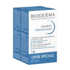 Barretta detergente intensiva supergrassa 2x150g Atoderm Peaux sèches Bioderma
