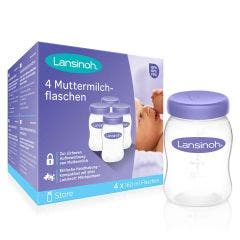 Barattoli per la conservazione del latte 4x160ml Lansinoh