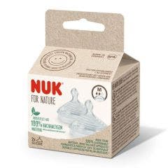 Nature Sense Tettarelle in silicone x2 Nuk