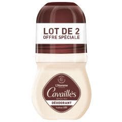 Deodorante uomo 48H Roll On 2x50ml Dermato Rogé Cavaillès