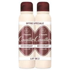 Deodorante uomo 48H Freschezza Spray 2x150ml Rogé Cavaillès