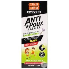 Shampoo e pettine biologico alla Lavanda contro i pidocchi e le lendini 100ml Cinq Sur Cinq