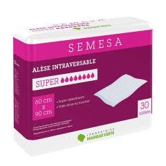 Alèse Intraversable x30 Semesa Marque Verte