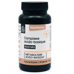Complexe Acido-Basique 90 Gélules Premium Nat&Form