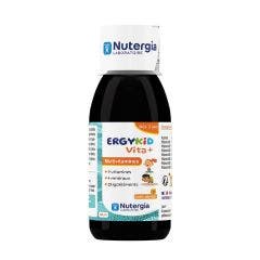 Ergykid Vita + Multivitaminici 150 ml Gusto albicocca A partire dai 3 anni Nutergia