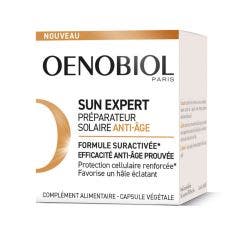 Protezione solare anti-età 30 Capsule Sun Expert Oenobiol