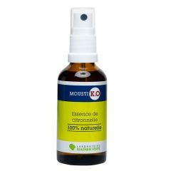 Mousti Kologne Essence De Citronnelle Repulsif Anti-moustique 50 ml Mousti K.O