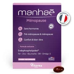 Premenopausa E Menopausa Integratore Senza Ormoni 60 Capsule - 60 Capsules Manhaé