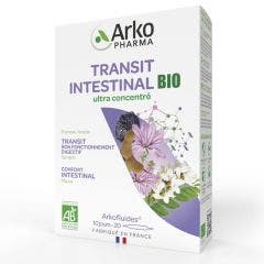 Transito intestinale organico 20 lampadine Arkofluides Arkopharma