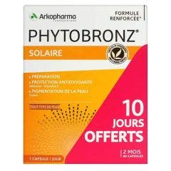 Preparatore solare Oli vegetali 2x30 capsule Phytobronz Arkopharma