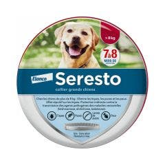 Collare Antiparassitario per Cani di Grande Taglia Seresto