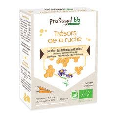 Proroyal Bio Defenses De La Ruche A La Gelee Royale 20 Ampoules 20 Ampoules ProRoyal Soutien les défenses naturelles Phytoceutic
