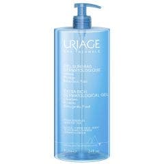 Gel Detergente Dermatologico Pelle Sensibile 1L Hygiène Uriage