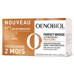 Autoabbronzante 2x30 capsule Perfect Bronze Pelle chiara Oenobiol