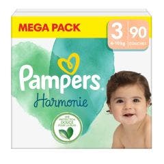 Pannolini Taglia 3 - 90 Pezzi Harmonie 6-10kg Pampers