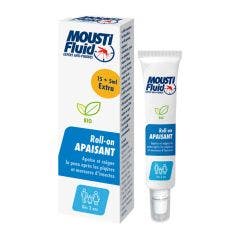 Roll-on lenitivo biologico 15ml + 5ml Da 3 anni Moustifluid