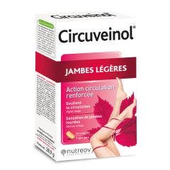 Jambes légères 30 comprimés Circuveinol Action circulation renforcée Nutreov