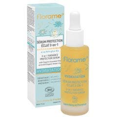 Siero biologico 3-in-1 di protezione della luminosità 30ml Florame