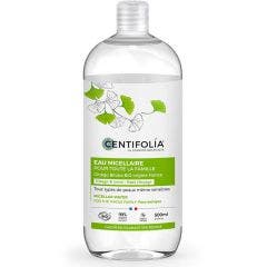 Acqua micellare 500ml Hydratation pour toute la famille Viso e Occhi senza risciacquo Centifolia