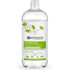 Acqua micellare 500ml Hydratation pour toute la famille Viso e Occhi senza risciacquo Centifolia