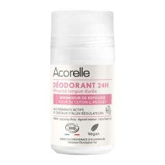 Deodorante roll-on 24 ore con efficacia a lunga durata per ridurre al minimo la ricrescita 50ml Acorelle