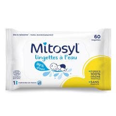 Salviette d'acqua x60 Mitosyl