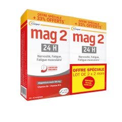 24h Magnesio marino 2x 45 Compresse+15 Compresse Mag 2