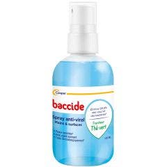 Fraîcheur de Thé verde Spray antivirale 100ml Baccide