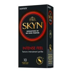 Préservatifs texture intensément perlée x10 Intense Feel Texture Intensément Perlée Manix
