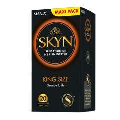 Préservatifs grande taille x20 King Size Grande Taille Manix
