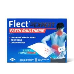 Patch Gaulthérie x5 Flect'Expert Menthol IBSA