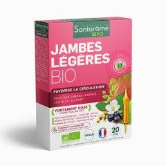 Jambes Legeres 20 Ampoules Bio 200ml Favorise la circulation Santarome